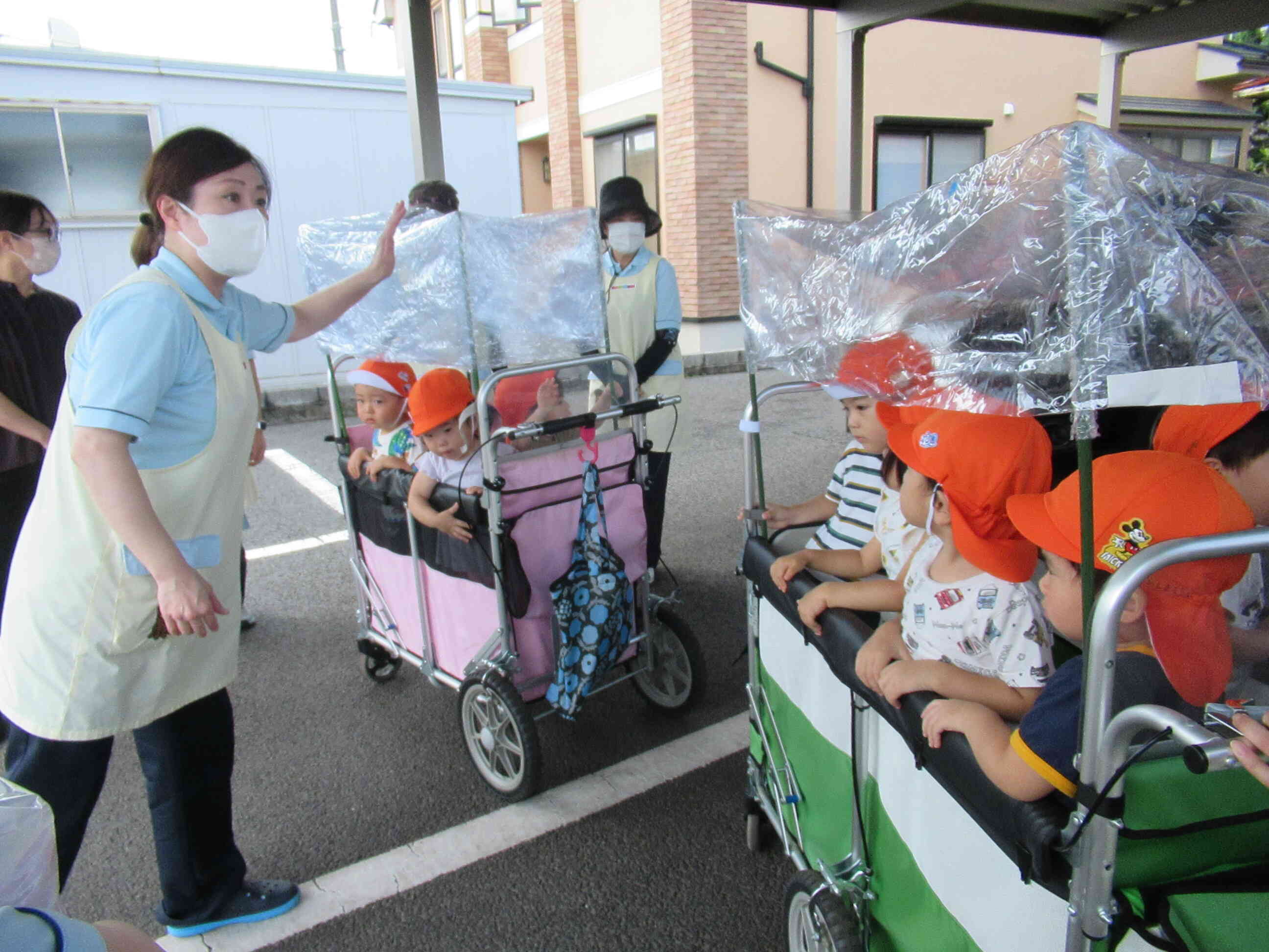 洪水の災害訓練｜ニチイキッズ山形わかば保育園｜ニチイキッズ